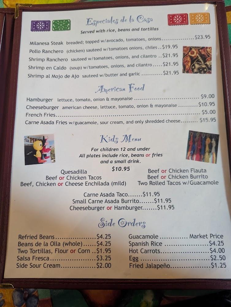 El Michoacan Restaurant Menu image 2